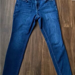 Old Navy Women's Skinny Jeans - Dark Blue